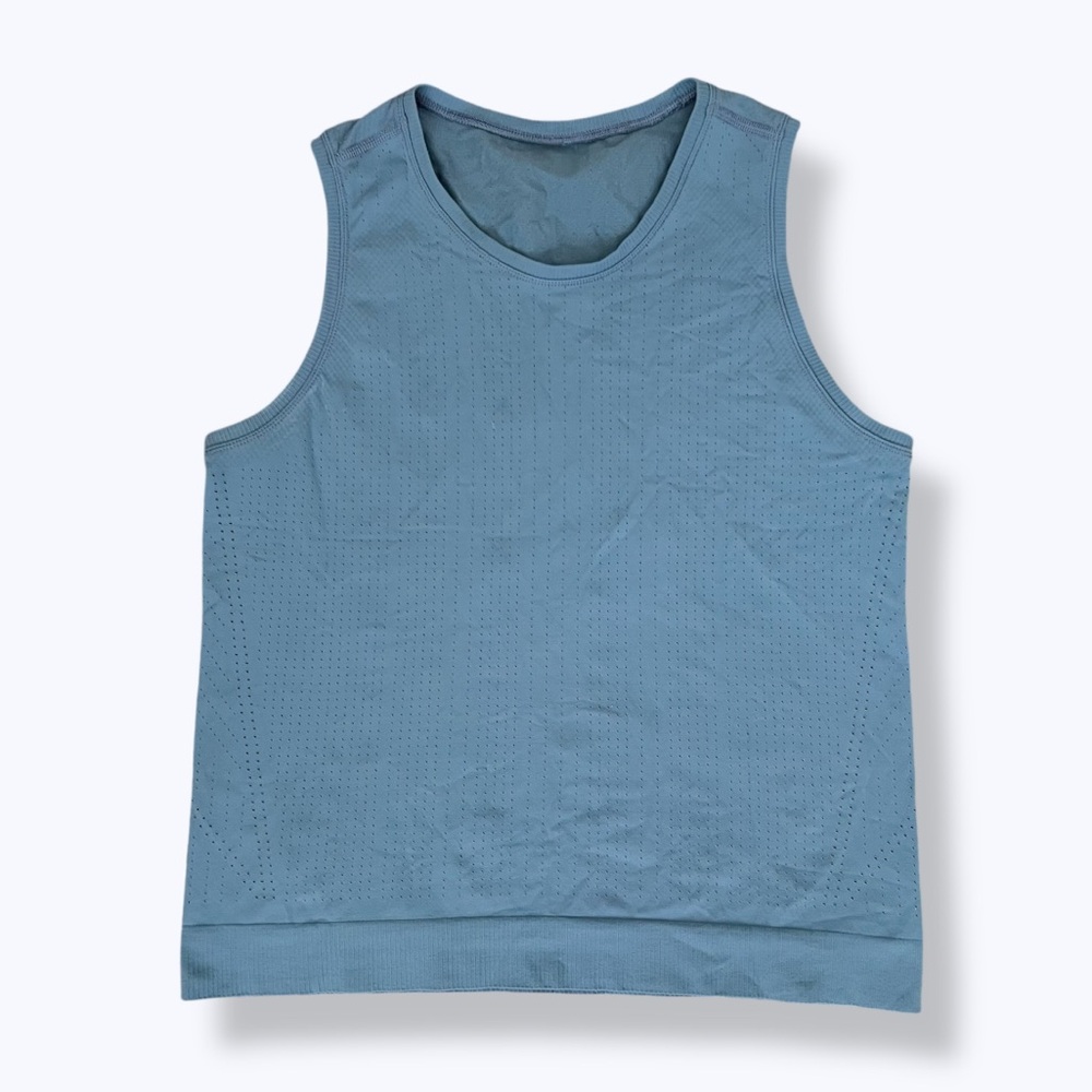 Athleta Sleeveless Blue Women's workout tank Top